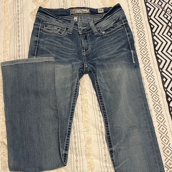 Buckle Women's Blue Boot Cut Jeans - Picture 1 of 2